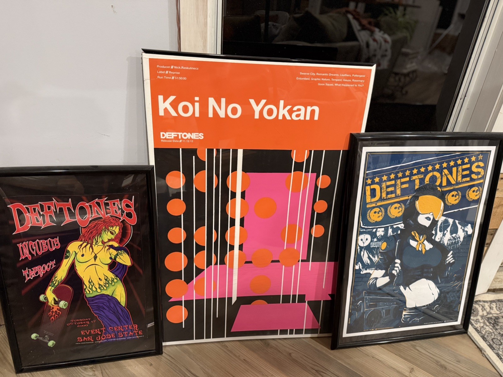 Deftones Serigraph/ Posters Limited Edition Chino Private Music Lot