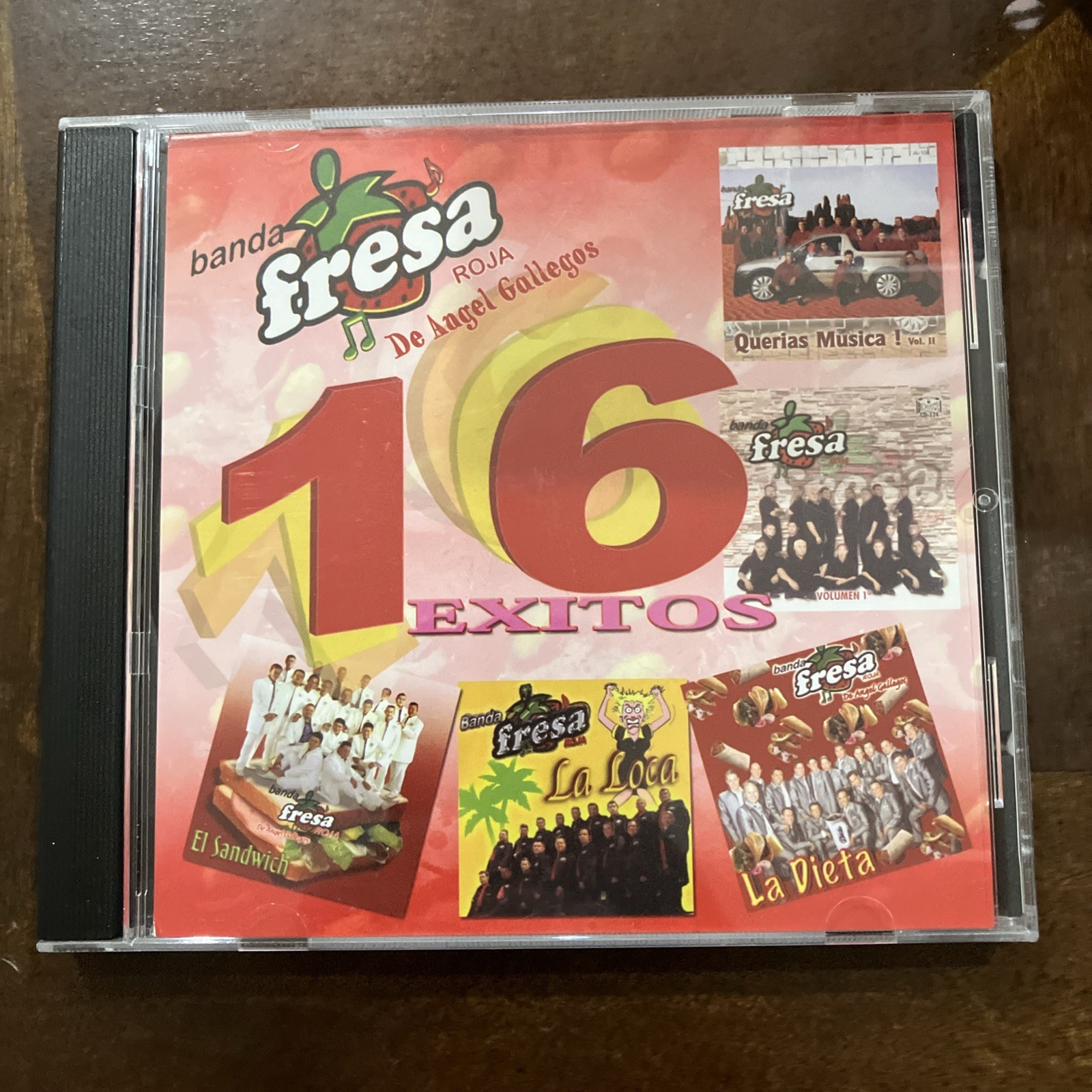 Banda Fresa 16 Éxitos CD Banda Fresa 16 Éxitos CD
