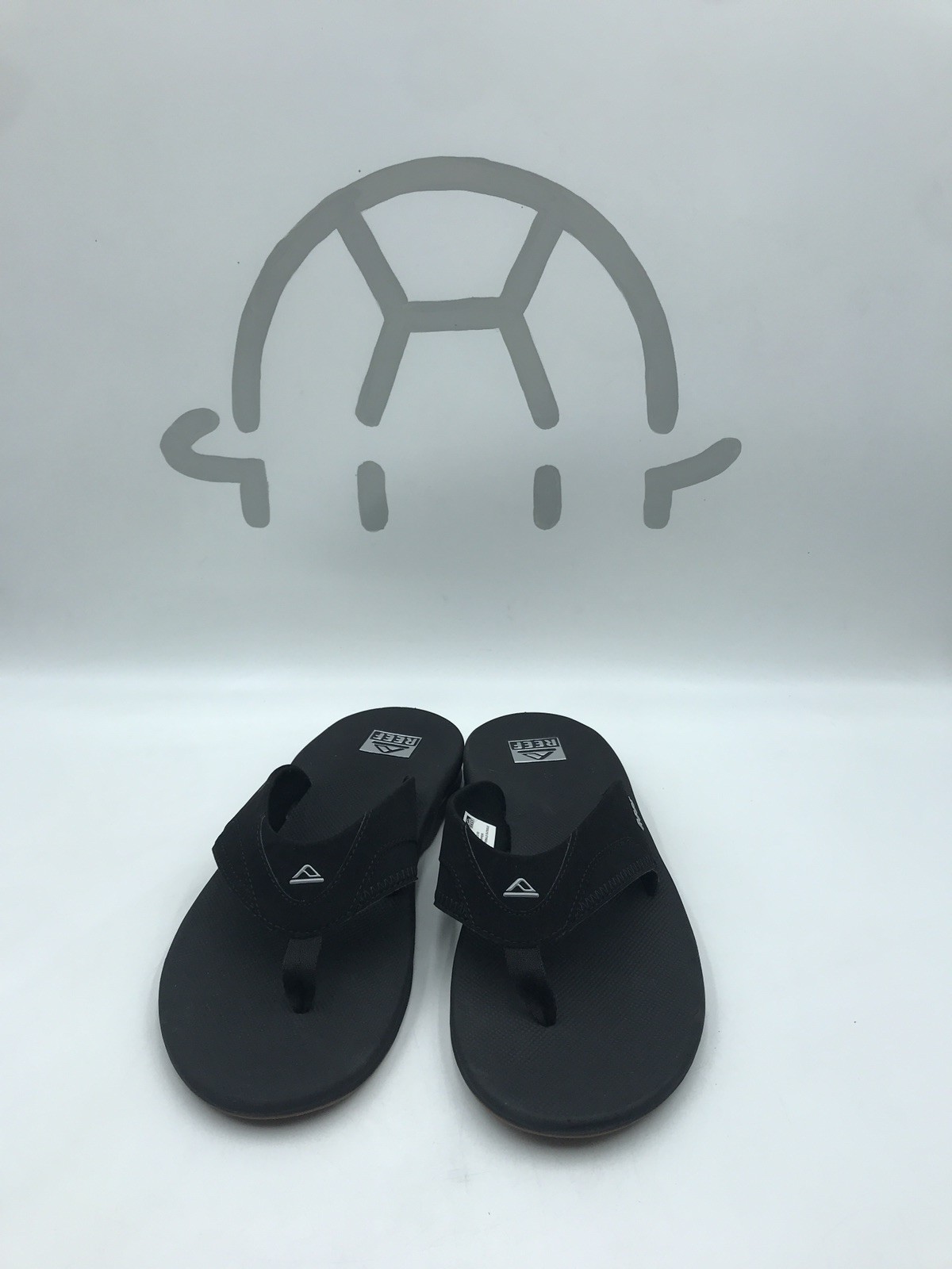 Reef Fanning Flip Flop Sandals W/ Bottle Opener Black Pick Size