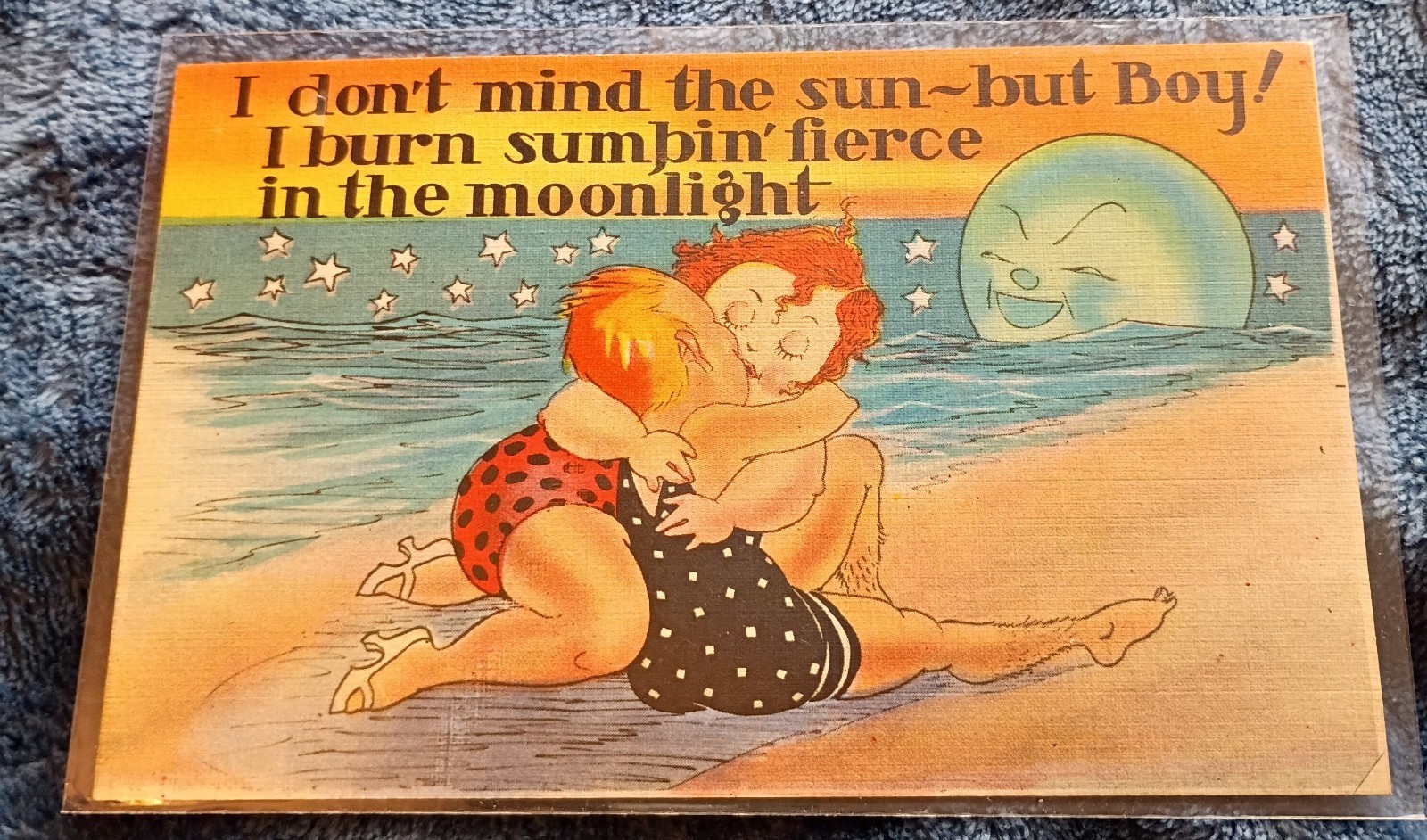 Military Comedy Post Card 1940 Mint Condition WWII Era Military Comedy Post Card 1940 Mint Condition WWII Era