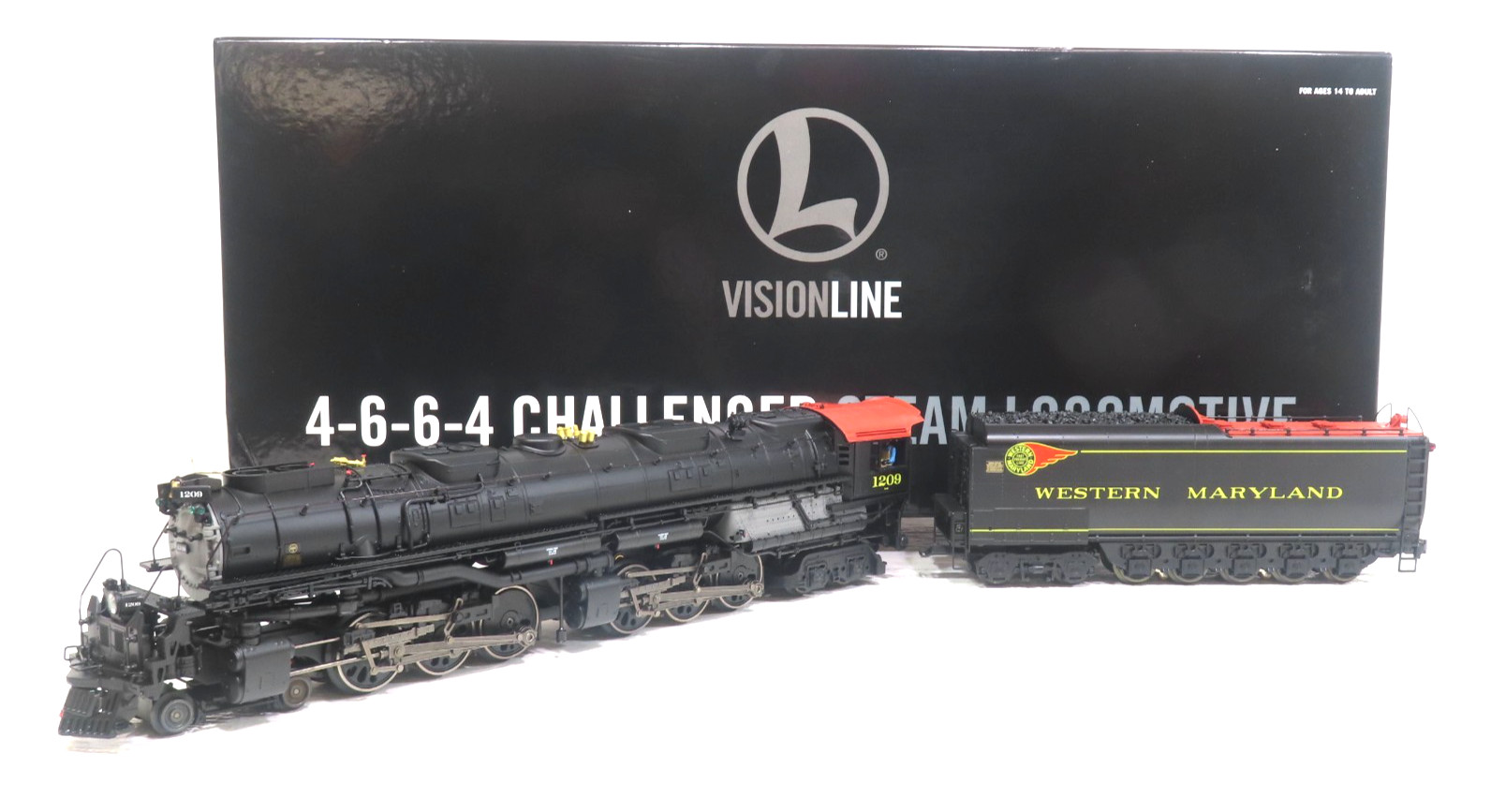 Lionel 1931790 Visionline Western Maryland Challenger #1209 NIB