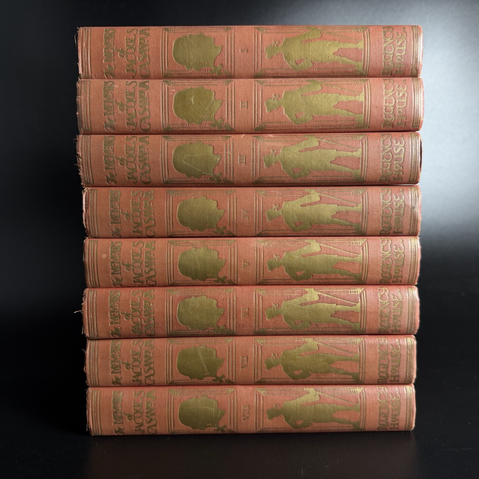1938 The Memoirs of - 8 Volume Hardcover Book Series - Vol 1-8 English 1938 The Memoirs of - 8 Volume Hardcover Book Series - Vol 1-8 English