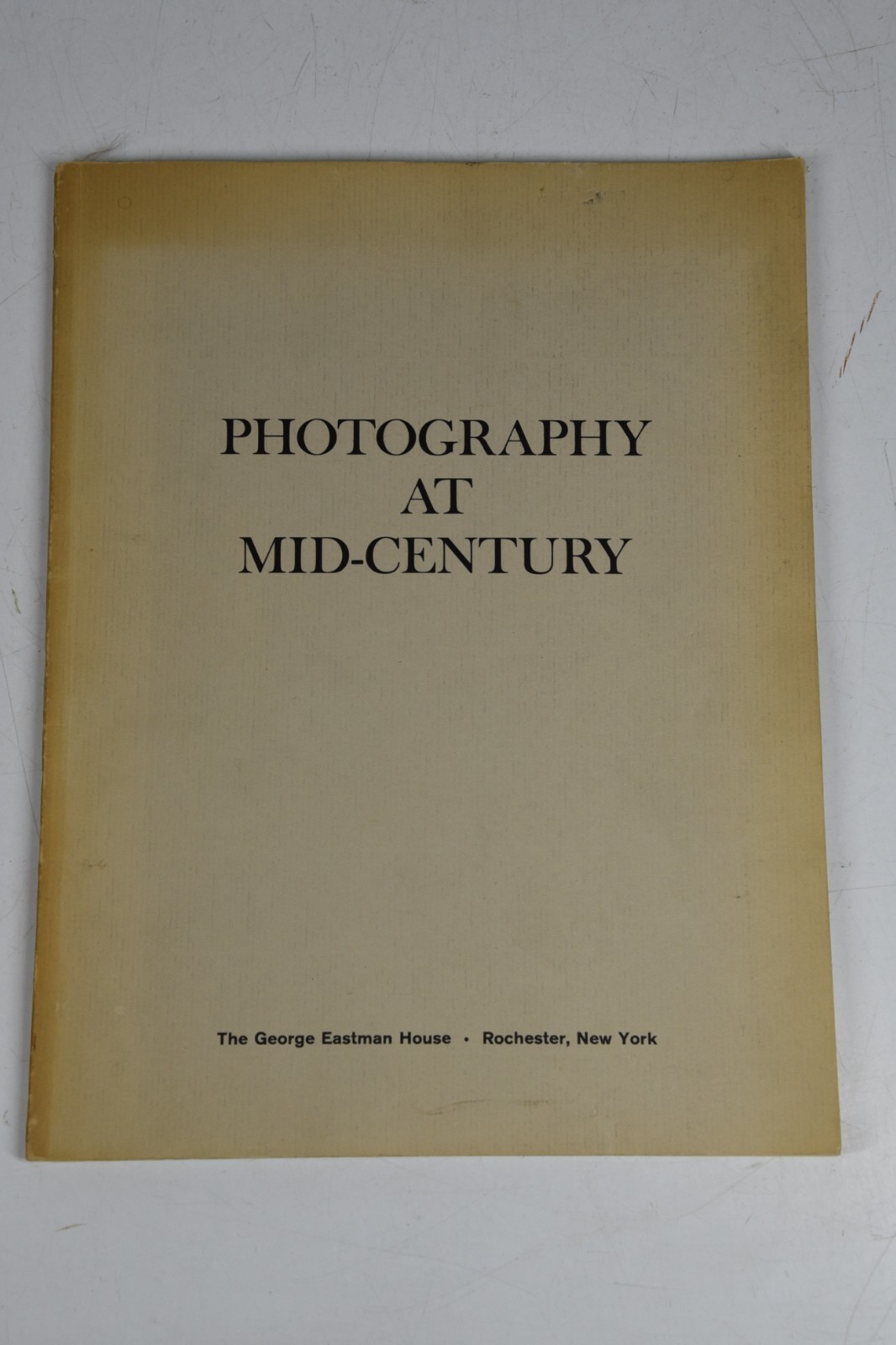 Vintage Photography At Mid-Century George Eastman House MCM Ansel Adams B&W Book