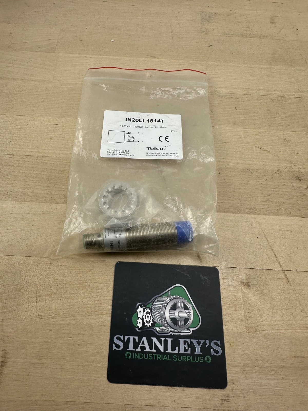 Telco IN20LI 1814T Proximity Sensor New Telco IN20LI 1814T Proximity Sensor New