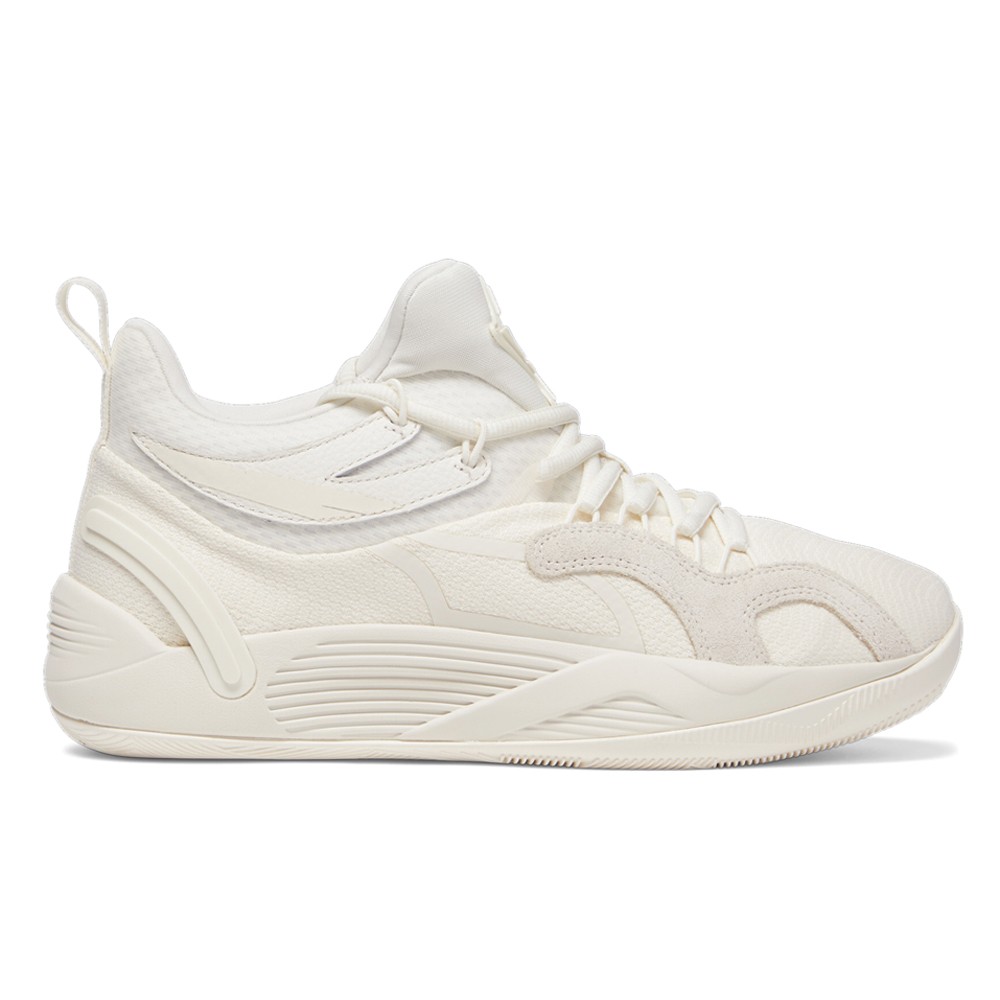 PUMA Trc Blaze Court Nu Skylar Basketball  Mens White Sneakers Athletic Shoes 37