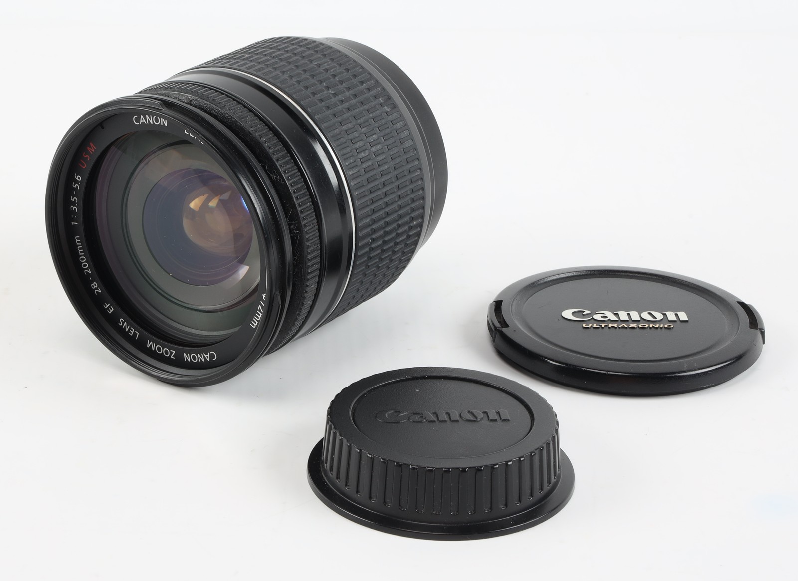 Canon 28-200mm f/3.5-5.6 USM EF Mount Autofocus Zoom Lens, with Caps