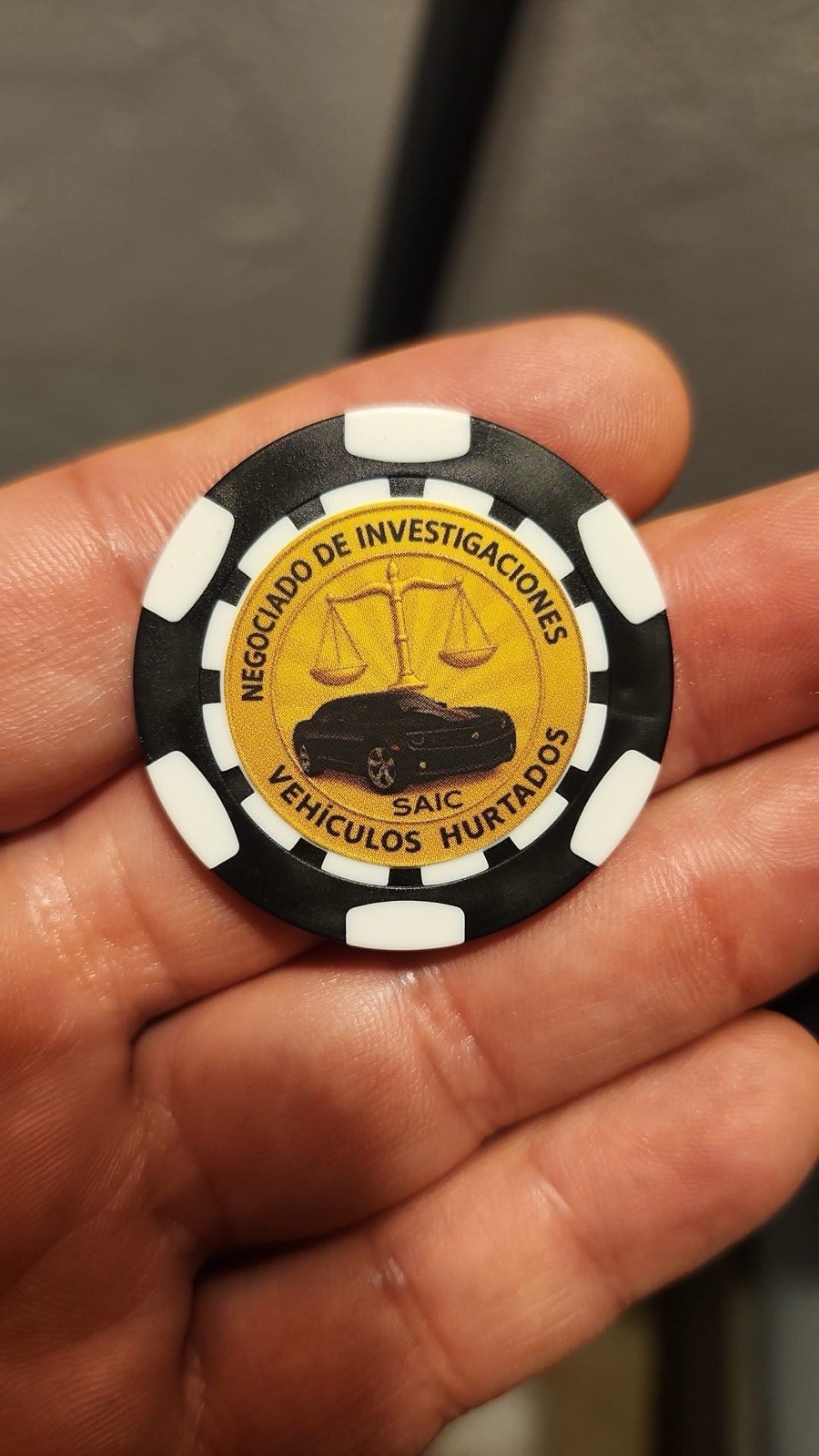 Token Challenge Vehículos Hurtados  , Policía De Puerto Rico