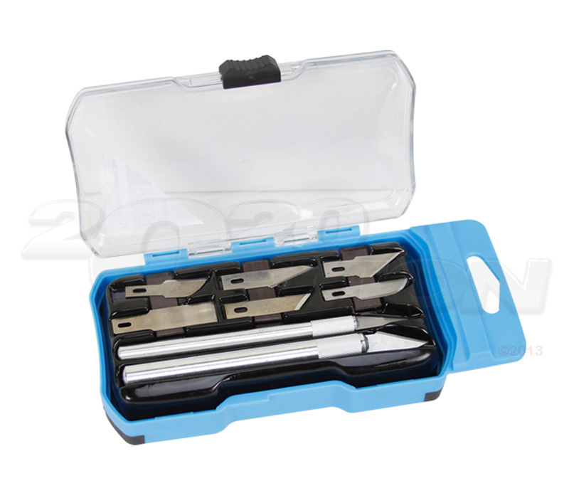 10 PC PRECISION KNIFE SET RAZOR BLADE CUTTING TOOL ARTS & CRAFT HOBBY TOOL KIT 10 PC PRECISION KNIFE SET RAZOR BLADE CUTTING TOOL ARTS & CRAFT HOBBY TOOL KIT