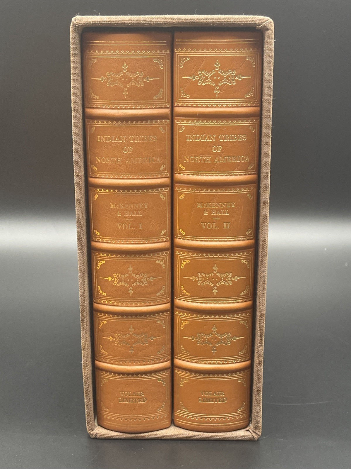 INDIAN TRIBES OF NORTH AMERICA BY MCKENNEY & HALL ~ VOLAIR FIRST ED 2 VOL SET INDIAN TRIBES OF NORTH AMERICA BY MCKENNEY & HALL ~ VOLAIR FIRST ED 2 VOL SET