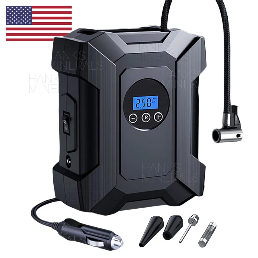 Car Air Tire Pump Inflator Portable Compressor Digital Electric Auto 150PSI 12V