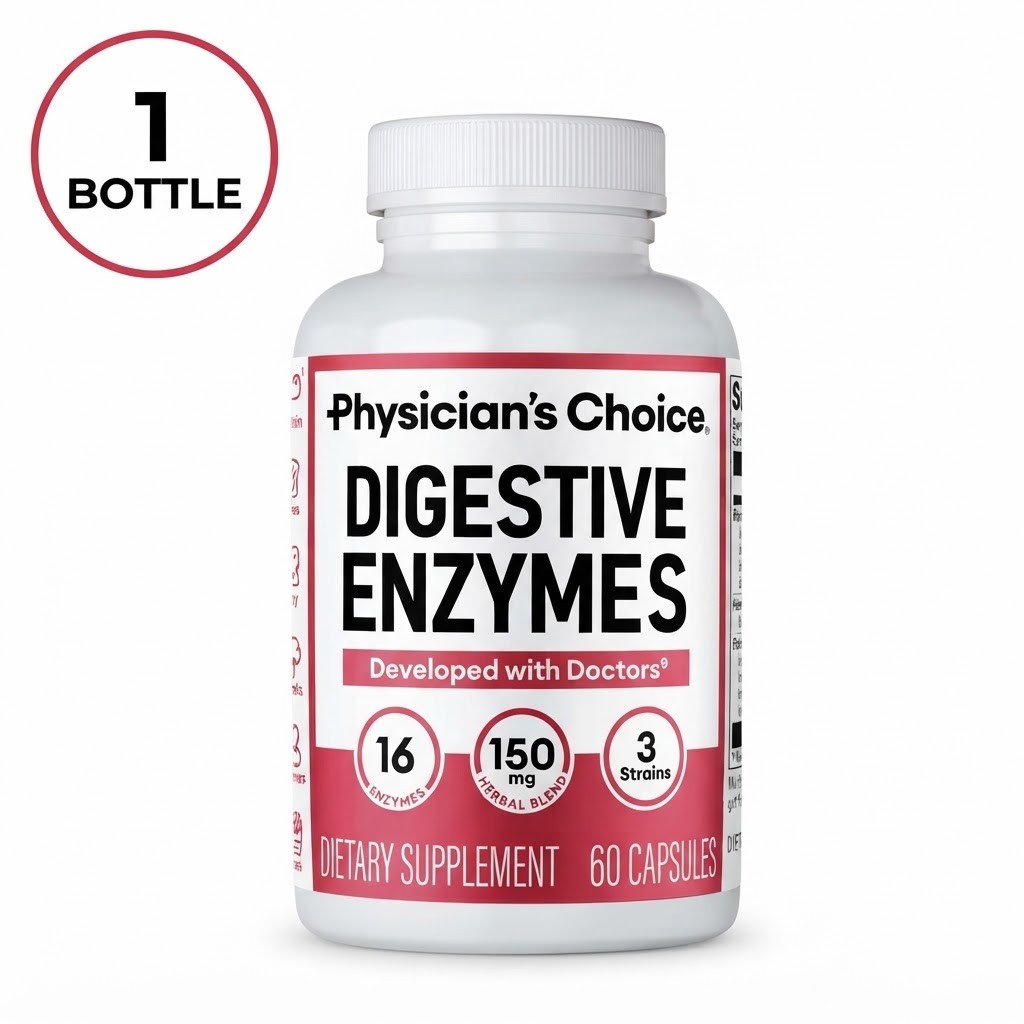 Physician\'s CHOICE Digestive Enzymes, Prebiotics & Probiotics, Digestive Health Physician\'s CHOICE Digestive Enzymes, Prebiotics & Probiotics, Digestive Health