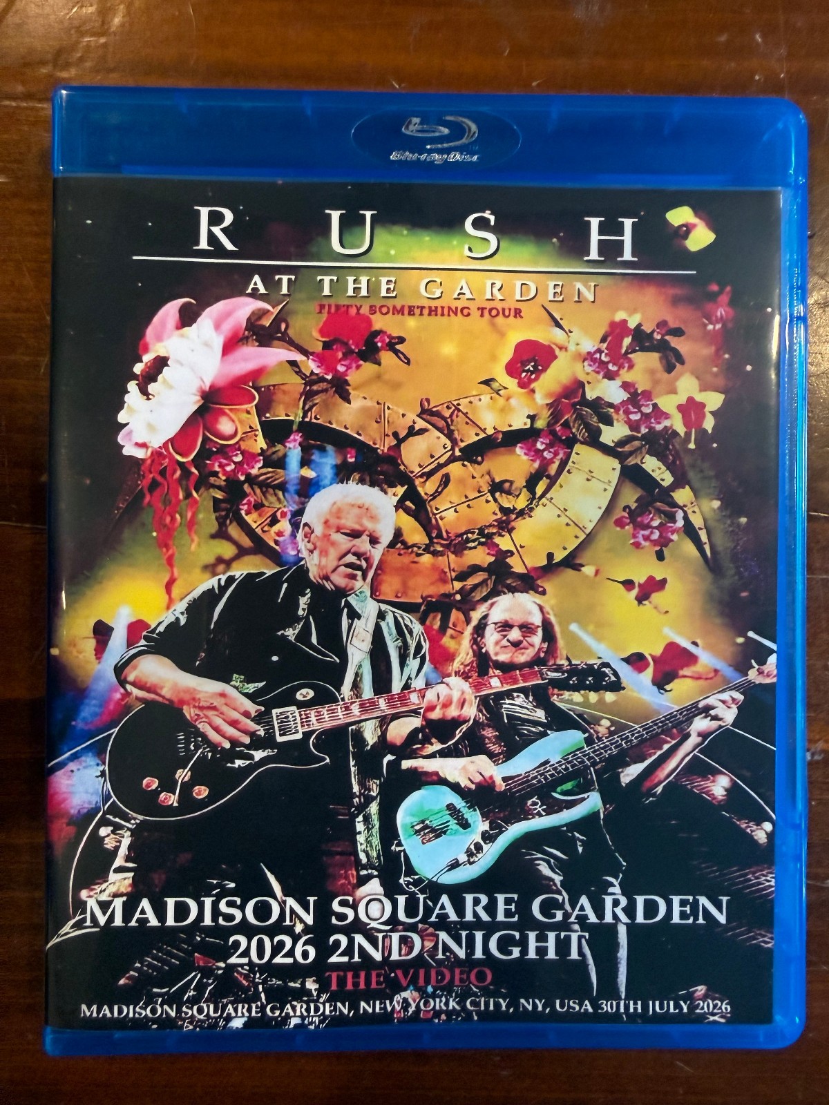 RUSH - Fifty Something in MSG 2026 Live Blu-ray Geddy Lee Alex Lifeson