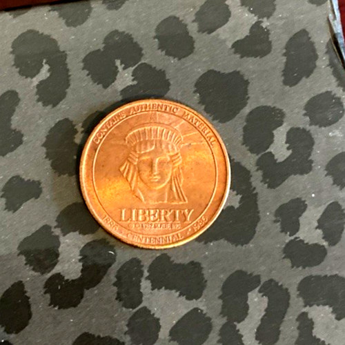 1986 Sears New Century Token, Struck on Copper from the Statue of Liberty 1986 Sears New Century Token, Struck on Copper from the Statue of Liberty