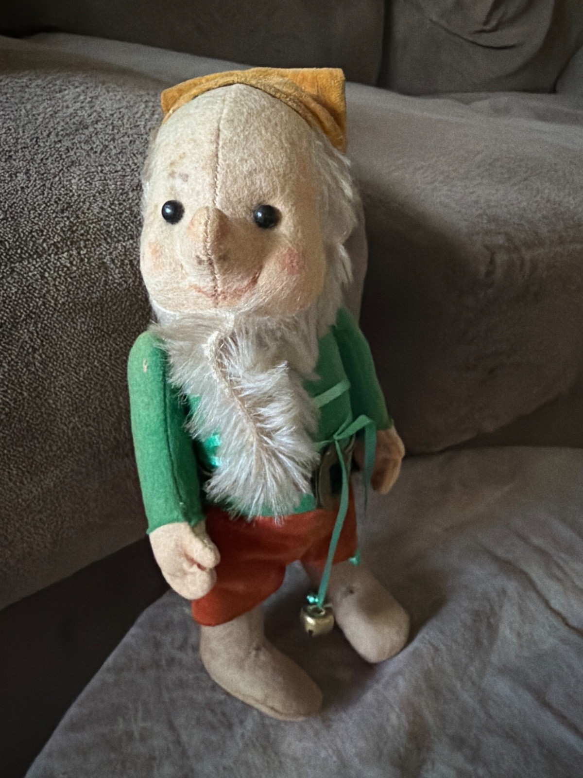 Vintage Schuco Yes/No Gnome Elf Dwarf Doll, Rare Vintage Schuco Yes/No Gnome Elf Dwarf Doll, Rare