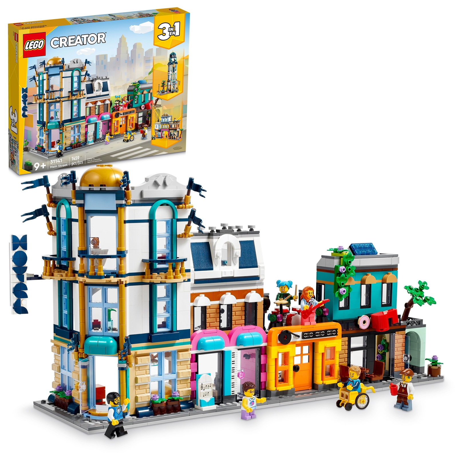 LEGO Creator 3 In 1 Main Street 31141 Brand New Sealed Retired Set LEGO Creator 3 In 1 Main Street 31141 Brand New Sealed Retired Set