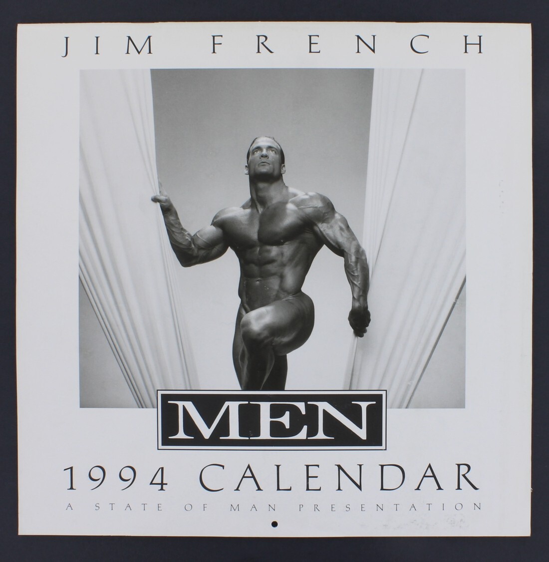 Jim French 1994 Men Calendar Beefcake Hunks Colt Studios Gay Tasteful Nudes 