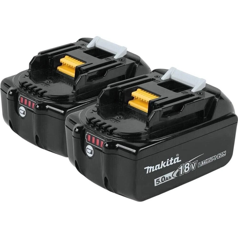 2PCS Makita BL1850B-2 18V LXT Lithium‑Ion 5.0Ah Battery 2 Pack 2PCS Makita BL1850B-2 18V LXT Lithium‑Ion 5.0Ah Battery 2 Pack