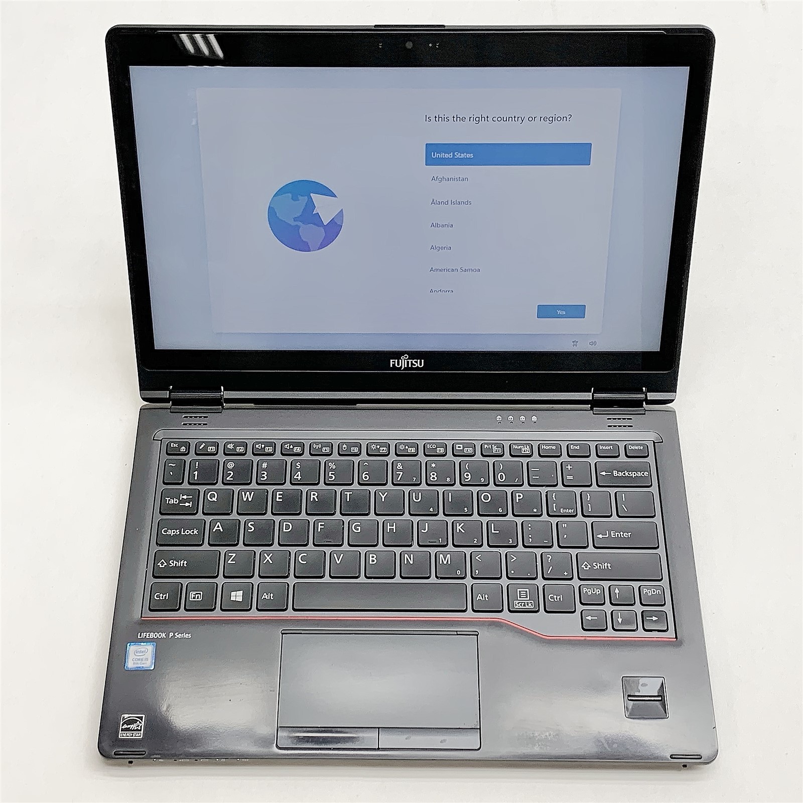 Fujitsu LifeBook P728 Laptop i5 8250U 1.60GHZ 12.5