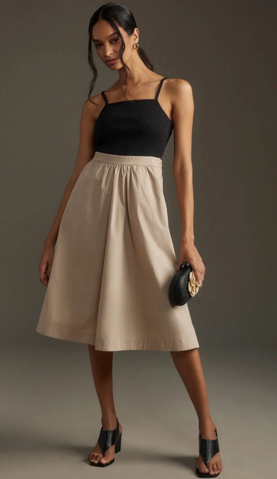 NWT Anthropologie Maeve Sleeveless Rib Poplin Midi Dress Women’s Size M NWT Anthropologie Maeve Sleeveless Rib Poplin Midi Dress Women’s Size M
