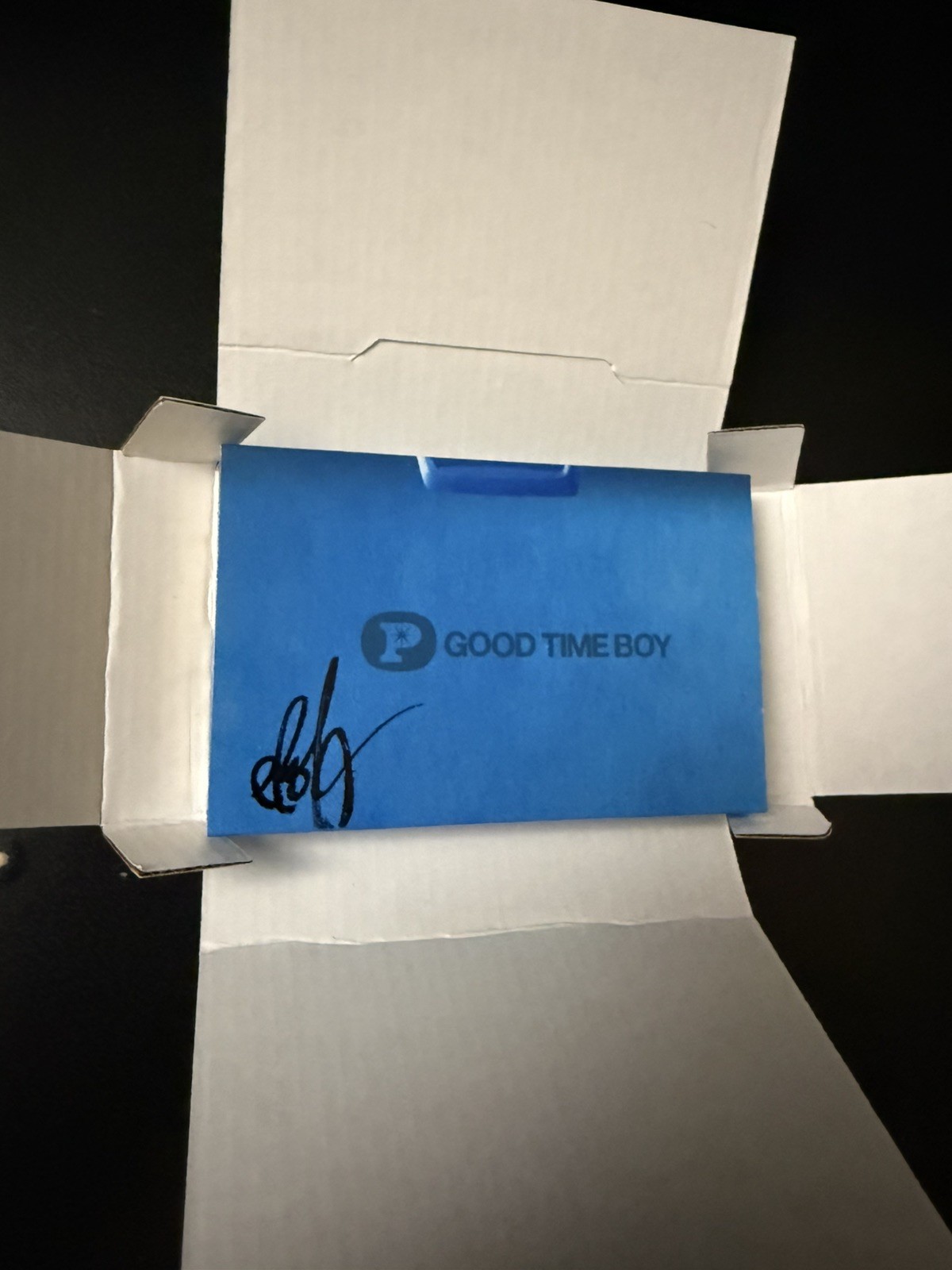 Prof Good Time Boy Autographed 1st Press Cassette Mint Condition Fast Shipping 