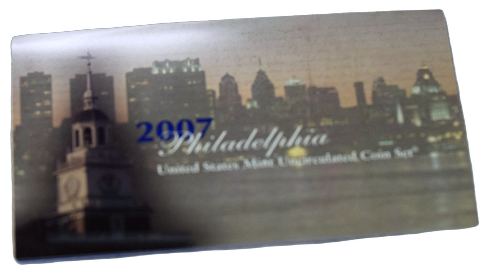 2007 US Mint Uncirculated Coin Set Philadelphia P Folder OGP