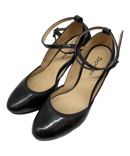 Repetto Strap Heel Pumps Black Women\'s Size EU39/US8