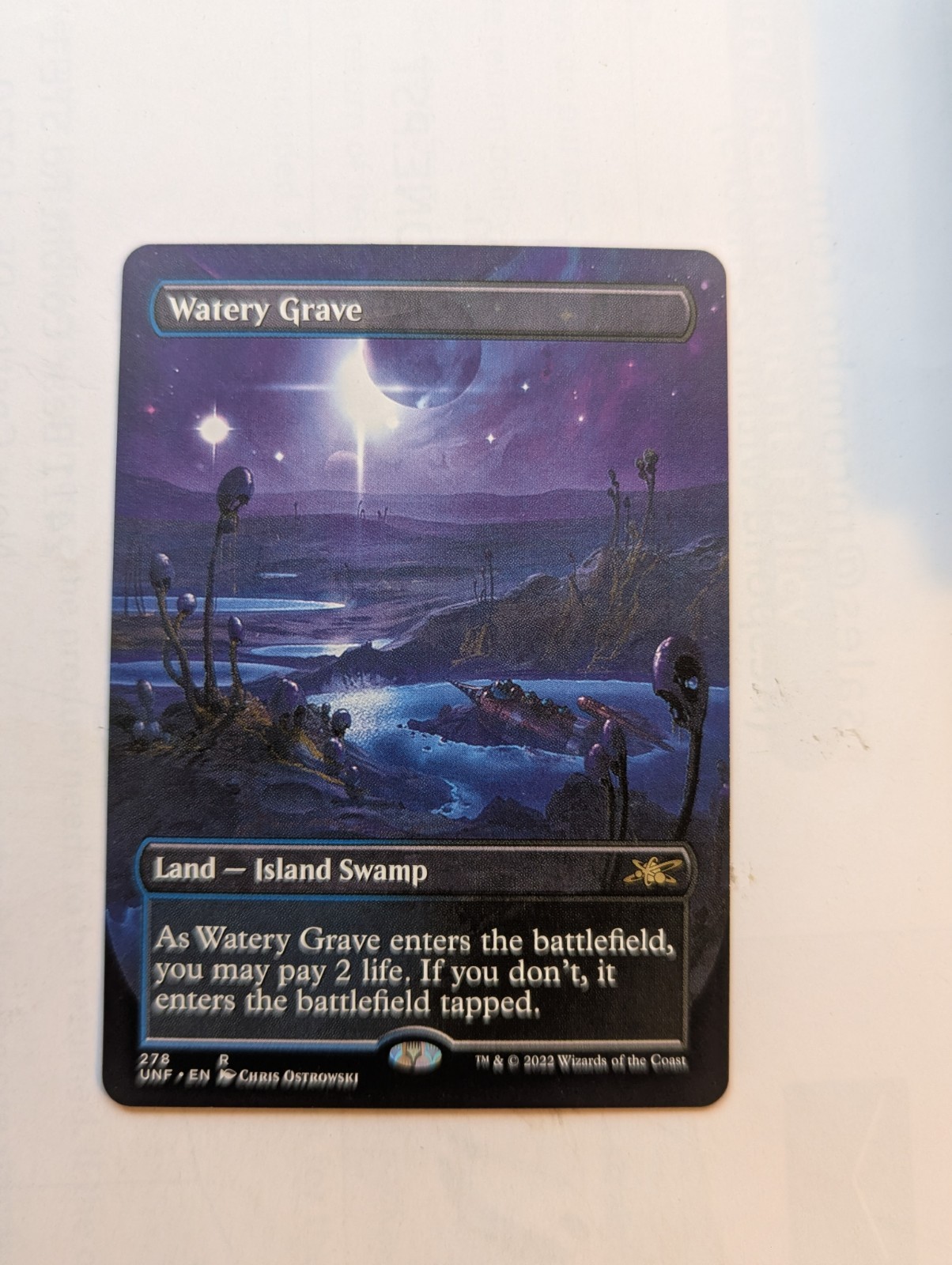 Watery Grave (Borderless) Unfinity Regular Watery Grave (Borderless) Unfinity Regular