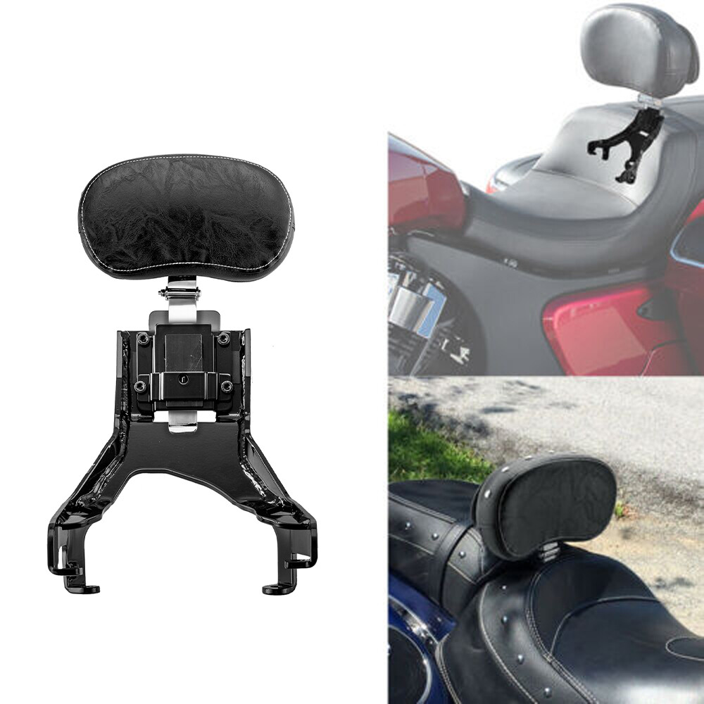 Adjustable Driver Backrest Mounting For Indian Challenger Dark Horse 2020-2026