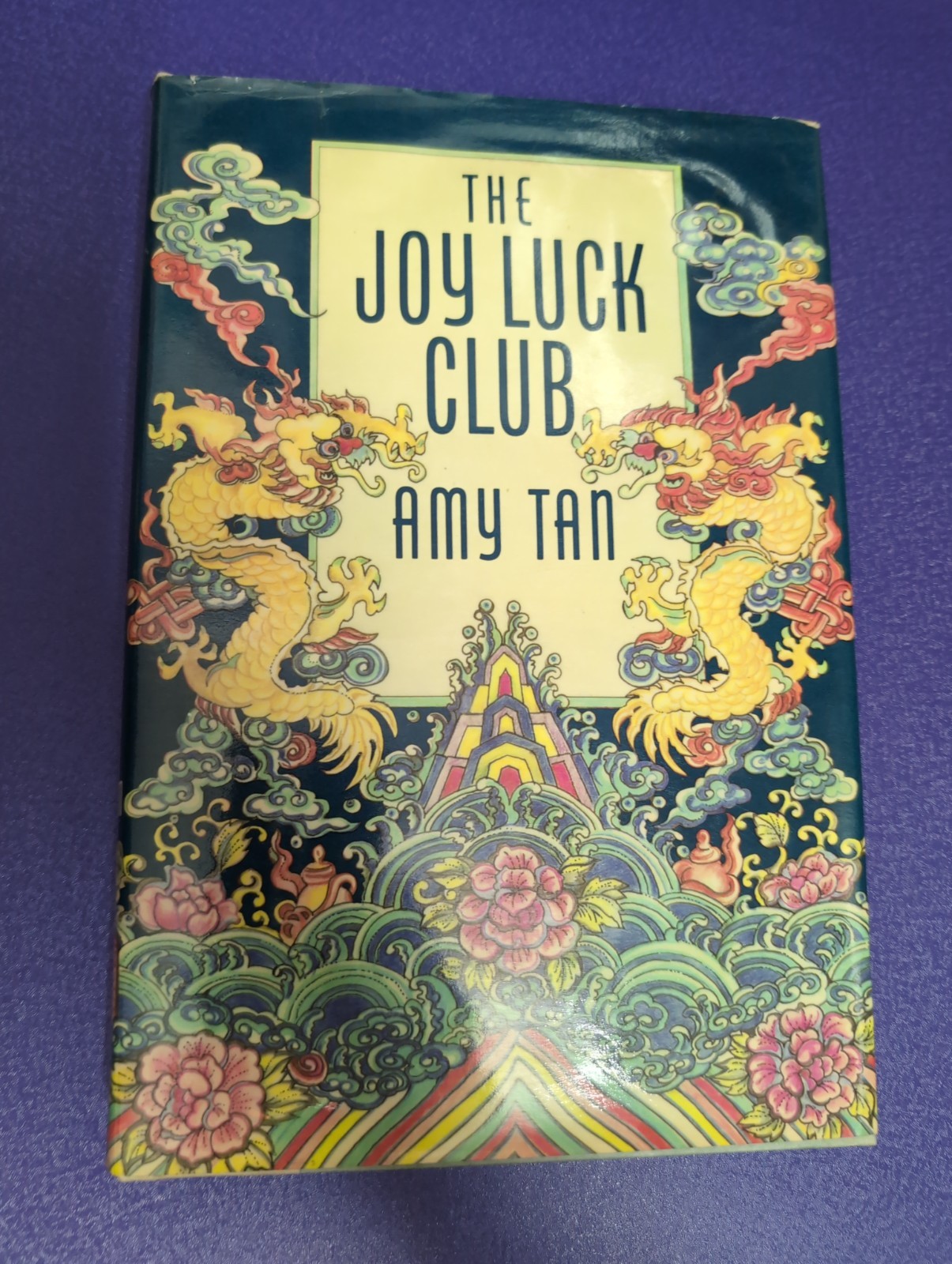 Joy Luck Club by Amy Tan (1989, Hardcover) HC DJ 