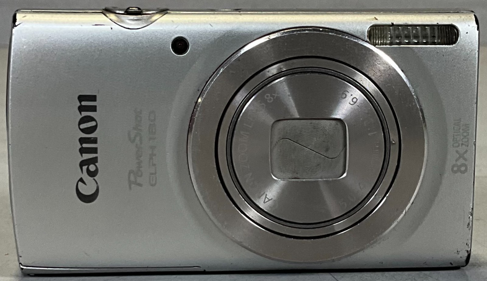 Canon PowerShot ELPH 180 Silver Digital Camera 20MP 8x Zoom Canon PowerShot ELPH 180 Silver Digital Camera 20MP 8x Zoom