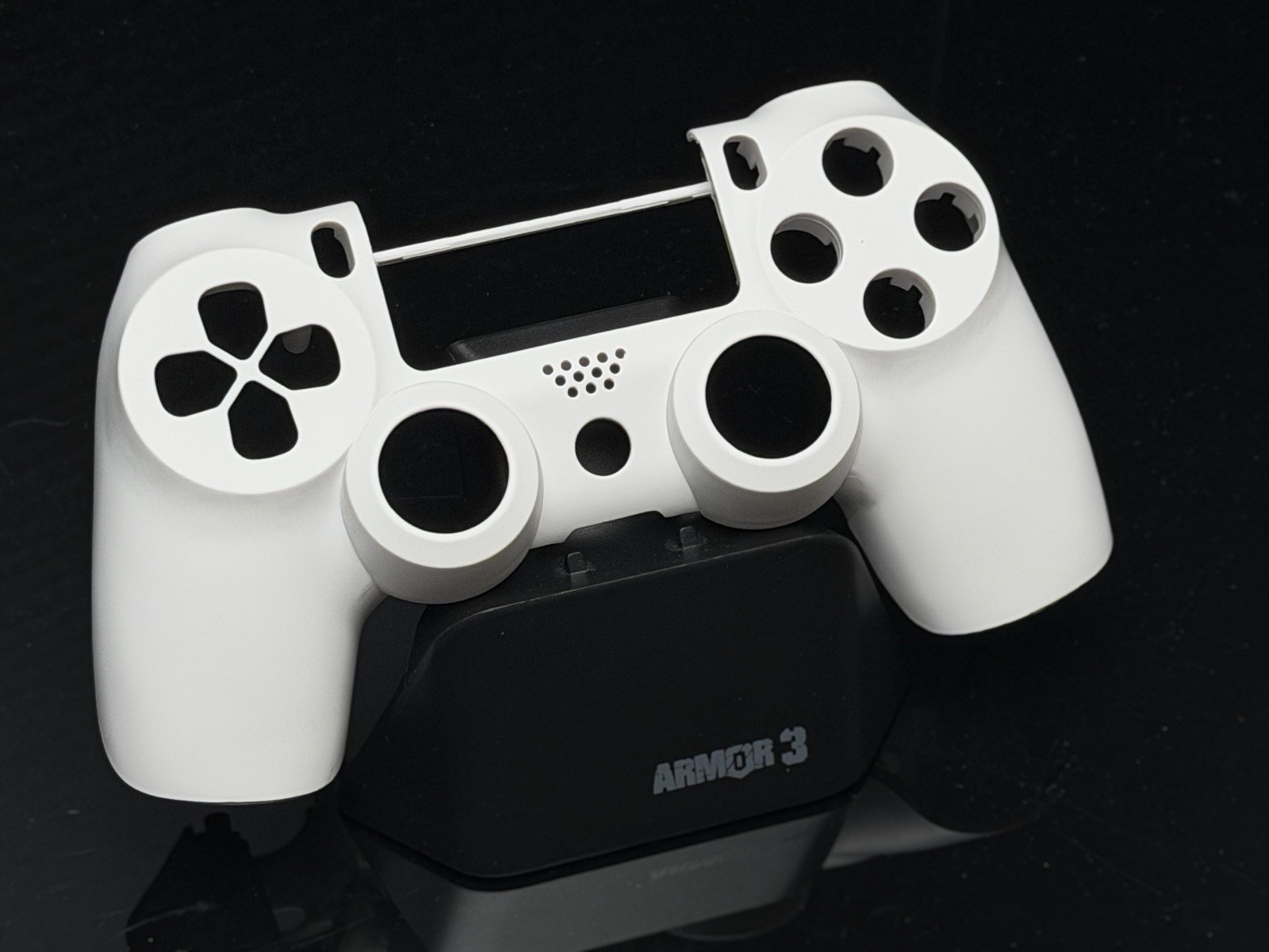 eXtremeRate Custom Front Housing Shell Faceplate ps4 Controller Face Plate White eXtremeRate Custom Front Housing Shell Faceplate ps4 Controller Face Plate White