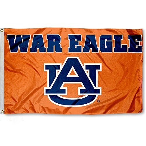 AUBURN TIGERS 3'X5' FLAG BANNER ***100% FULL COLOR ON BOTH SIDES OF FLAG*** AUBURN TIGERS 3'X5' FLAG BANNER ***100% FULL COLOR ON BOTH SIDES OF FLAG***