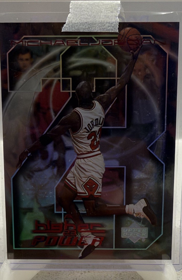 1998-99 Upper Deck Higher Power Insert MJ3 Michael Jordan Chicago Bulls NBA 1998-99 Upper Deck Higher Power Insert MJ3 Michael Jordan Chicago Bulls NBA
