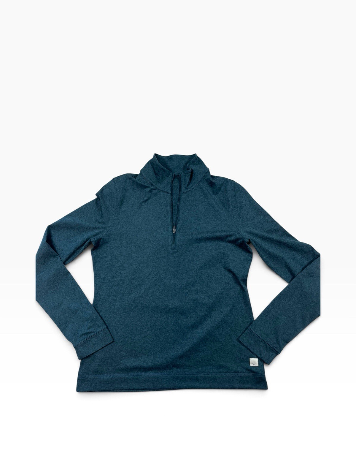Green Vuori Pullover Sweatshirt Women\'s Size L Large 1/2 Zip Green Vuori Pullover Sweatshirt Women\'s Size L Large 1/2 Zip