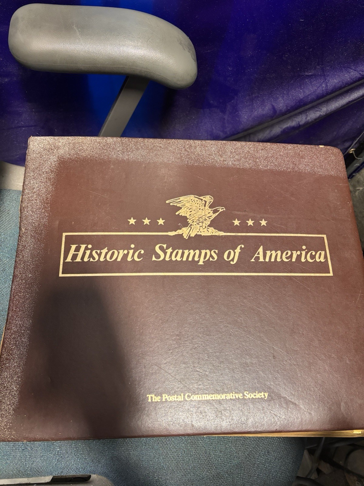 Historic Stamps of America Stamp Book 200 Stamps Complete 1985-1989 Historic Stamps of America Stamp Book 200 Stamps Complete 1985-1989