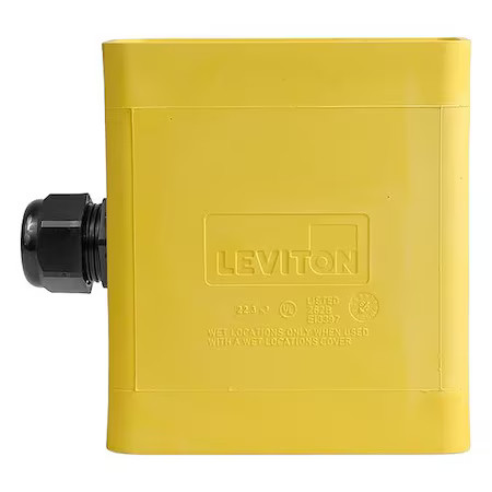 Leviton 3099-1Y Plugs And Receptacles Leviton 3099-1Y Plugs And Receptacles