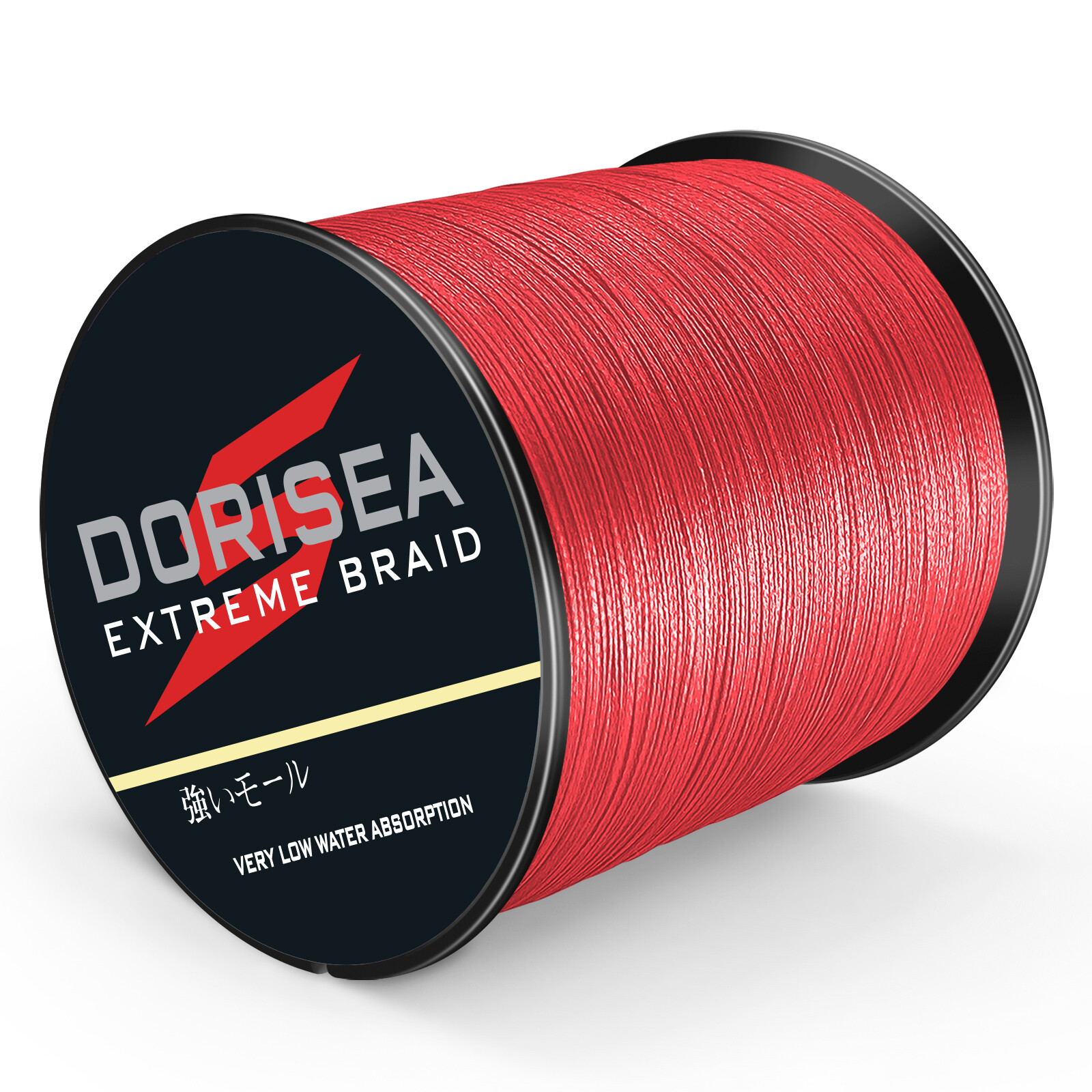 Dorisea 4/8 Strands 100M-2000M Red PE Extreme Braided Fishing Line 6lbs-300lbs