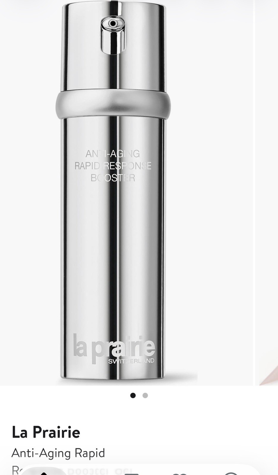 La Prairie Anti-aging Rapid Response Booster. NIB 50ml/1.7oz Discontinued Rare La Prairie Anti-aging Rapid Response Booster. NIB 50ml/1.7oz Discontinued Rare