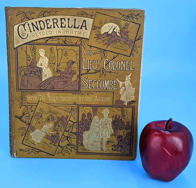 Antique 1882 CINDERELLA Retold in Rhyme Seccombe 1st Ed Warne Chromolithographs Antique 1882 CINDERELLA Retold in Rhyme Seccombe 1st Ed Warne Chromolithographs