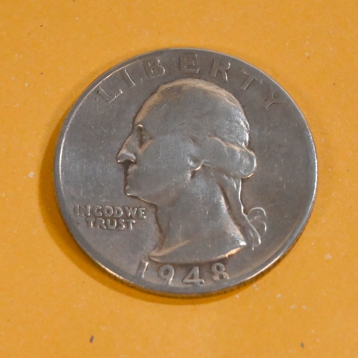 1948 S Washington Quarter Silver 1948 S Washington Quarter Silver