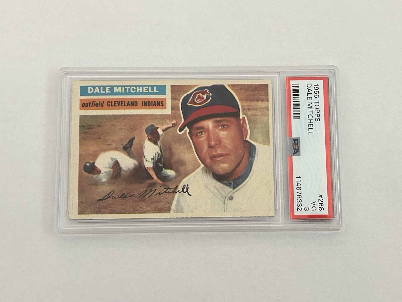 1956 Topps - Dale Mitchell #268 1956 Topps - Dale Mitchell #268
