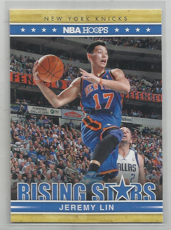 2012-13 NBA Hoops (RISING STARS) Jeremy Lin #5 (RARE) 2012-13 NBA Hoops (RISING STARS) Jeremy Lin #5 (RARE)
