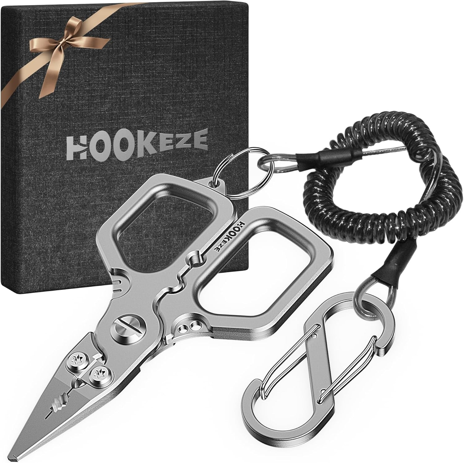 HOOK-EZE Titanium Fishing Pliers, 4.1\