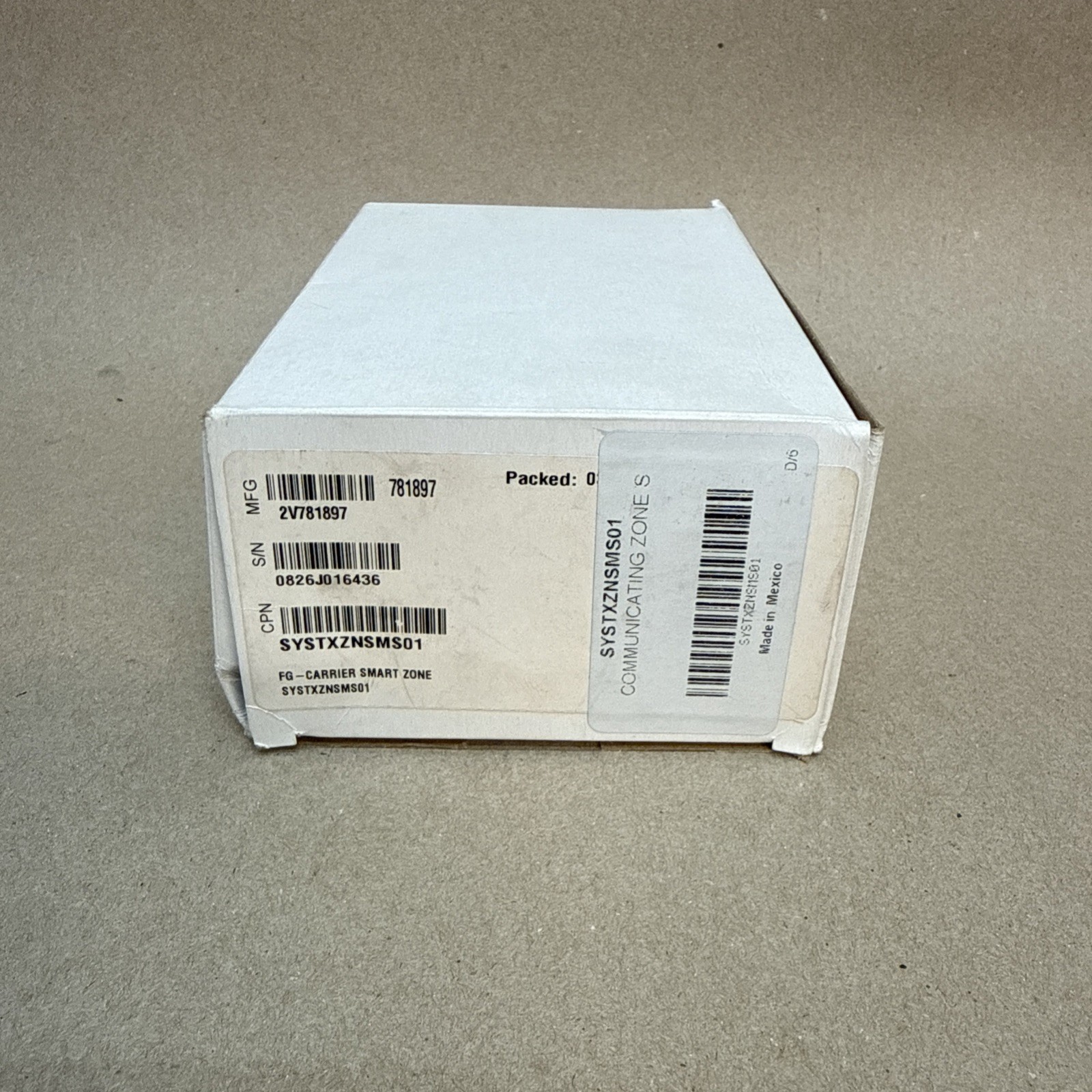 Carrier SYSTXZNSMS01 -- Genuine OEM