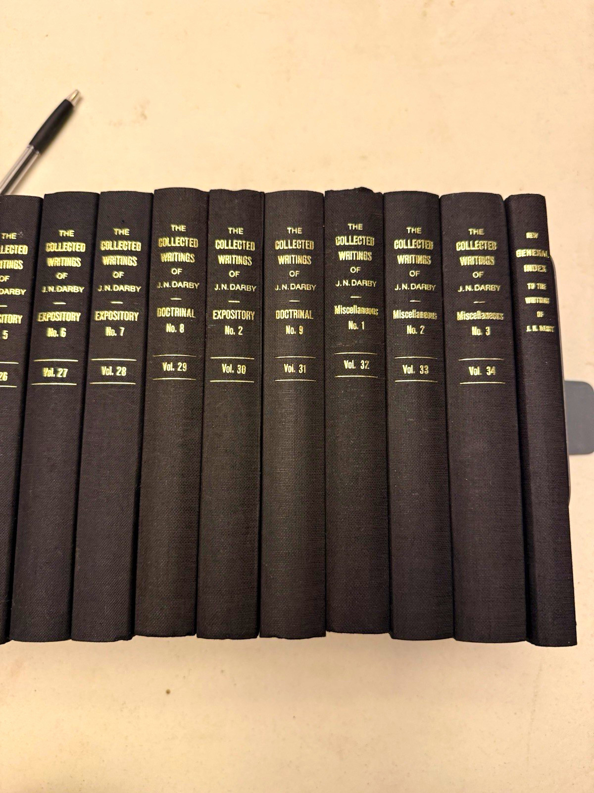 J. N. Darby The Collected Writings Hardcover Collected Works Christianity