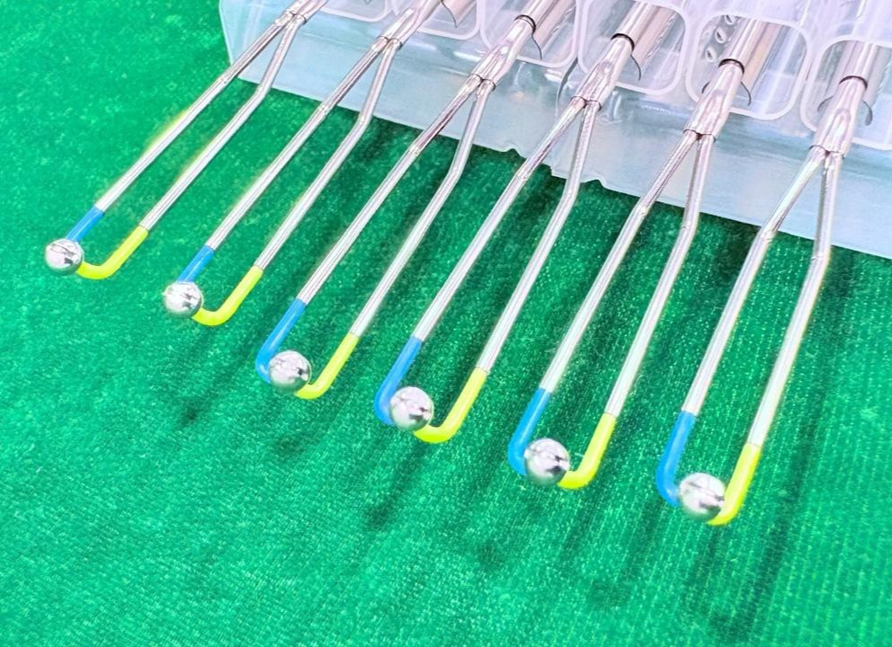 6pc Hysteroscopy Bipolar Mushroom Loop Electrode 4mmx280mm Reusable Instruments