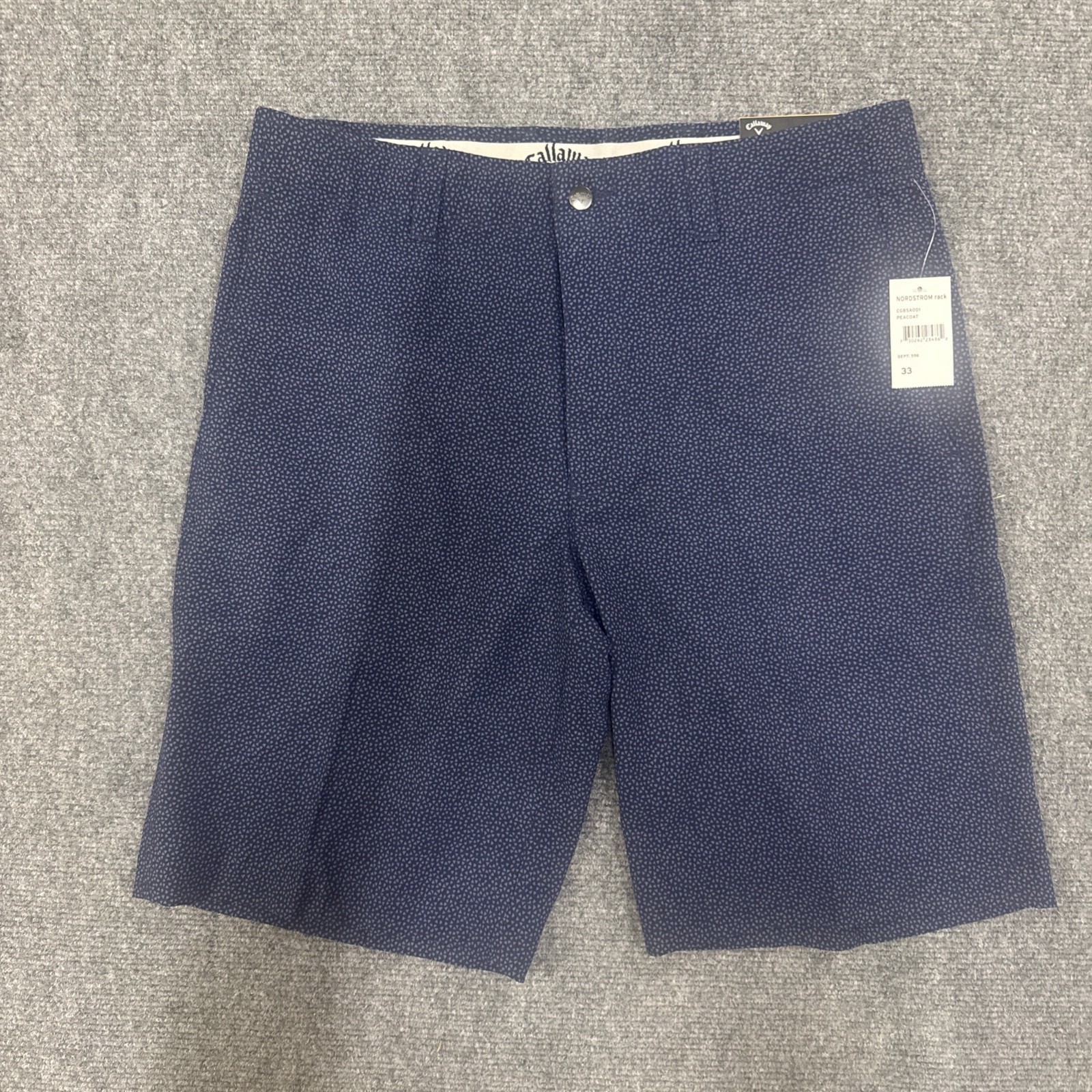 🔥CALLAWAY MEN\'S GOLF STRETCH SHORTS CGBSA0D1 COLOR PEACOT/BLUE NWT/SIZE 33 🔥CALLAWAY MEN\'S GOLF STRETCH SHORTS CGBSA0D1 COLOR PEACOT/BLUE NWT/SIZE 33
