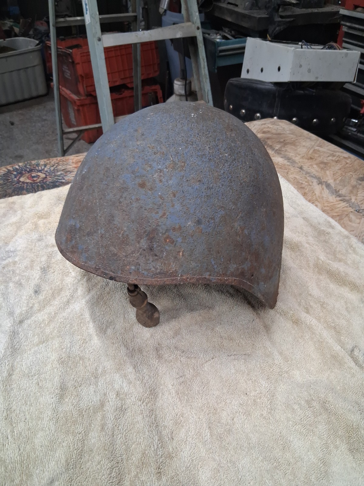 WWII WW2 USN Navy MK-2 MK2 Talker Helmet WWII WW2 USN Navy MK-2 MK2 Talker Helmet