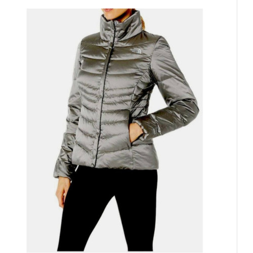 The North Face Aconcagua 550 Down Puffer Jacket Shiny Mid Grey/Metallic Grey M