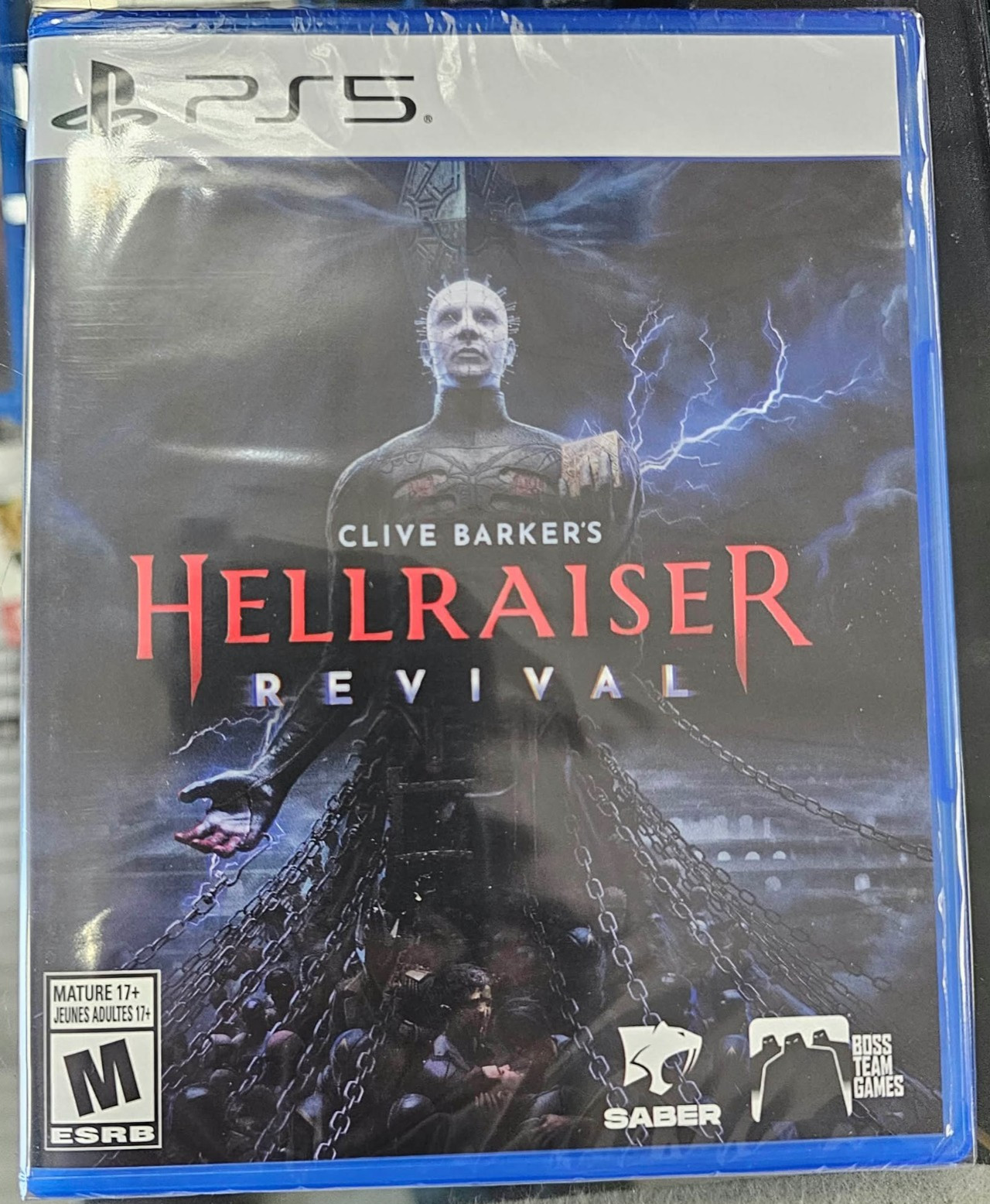 Clive Barker's Hellraiser: Revival - PlayStation 5 PS5 Brand New Sealed Clive Barker's Hellraiser: Revival - PlayStation 5 PS5 Brand New Sealed